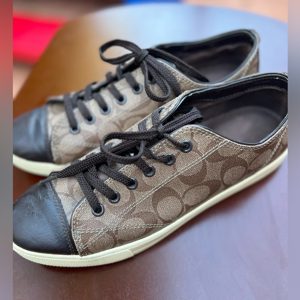 Leather Coach Shoes